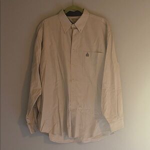 Bugle Boy Light Tan Casual Button Down Shirt